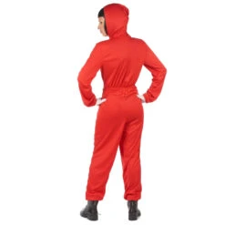 Déguisement Rouge De Braqueur Pour Adulte. -Boutique De Carnaval D'Halloween Deguisement rouge de braqueur pour adulte 49939
