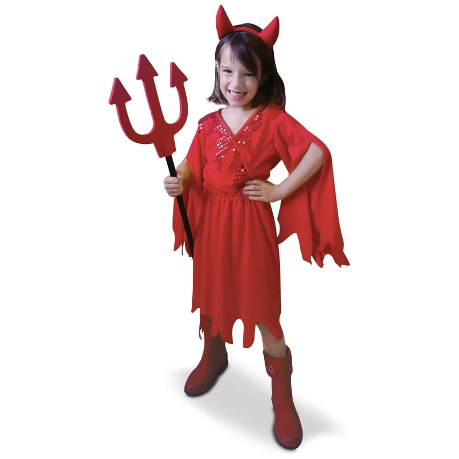 Déguisement Rouge Uni De Petite Diablesse 3 Déguisement Rouge Uni De Petite Diablesse