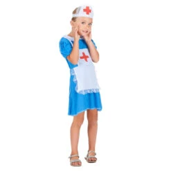 Déguisement Tablier D'infirmière Pour Petite Fille 7 Déguisement Tablier D'infirmière Pour Petite Fille -Boutique De Carnaval D'Halloween Deguisement tablier d infirmiere pour petite fille 14808