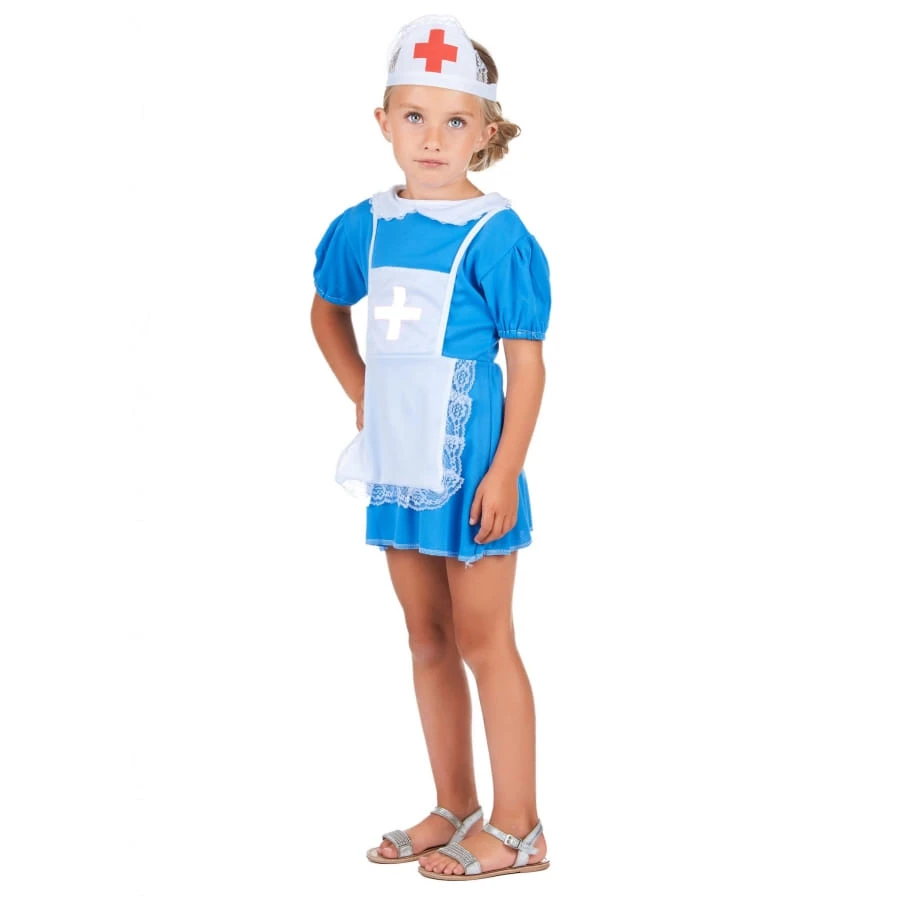 Déguisement Tablier D'infirmière Pour Petite Fille 5 Déguisement Tablier D'infirmière Pour Petite Fille – Image 3