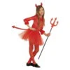 Déguisement Tutu Rouge De Diablesse Pour Enfant 1 Déguisement Tutu Rouge De Diablesse Pour Enfant -Boutique De Carnaval D'Halloween Deguisement tutu rouge de diablesse pour enfant