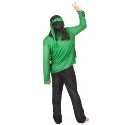 Déguisement Vert De Hippie -Boutique De Carnaval D'Halloween Deguisement vert de hippie 21487