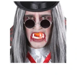 Dentier De Vampire Lumineux Pour Adulte 8 Dentier De Vampire Lumineux Pour Adulte -Boutique De Carnaval D'Halloween Dentier de vampire lumineux pour adulte 68132