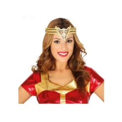 Diadème Wonder Woman Doré Pour Femme
