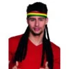 Dreadlocks Avec Bandeau Jamaique 1 Dreadlocks Avec Bandeau Jamaique -Boutique De Carnaval D'Halloween Dreadlocks avec bandeau jamaique