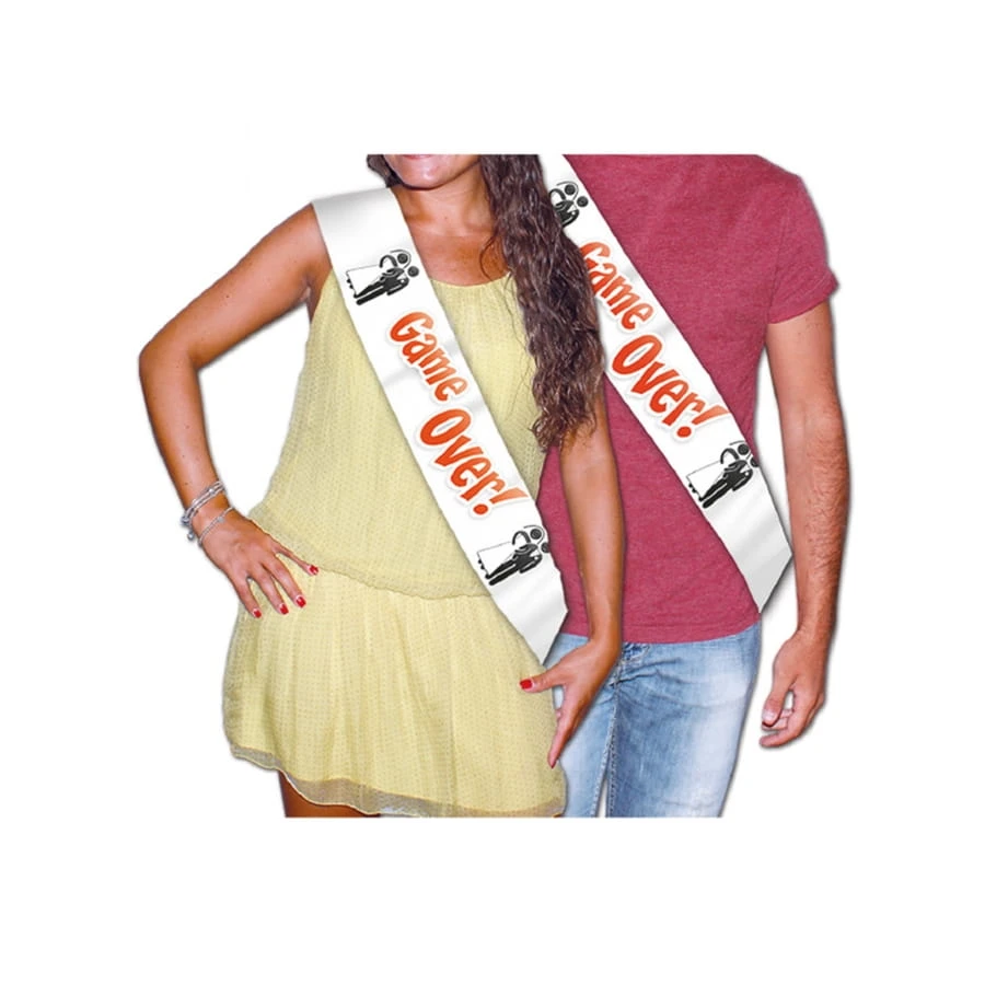 Echarpe De Miss Game Over, Evjf 3 Echarpe De Miss Game Over, Evjf