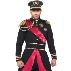 Elégant Costume De Général Pour Homme -Boutique De Carnaval D'Halloween Elegant costume de general pour homme 29546