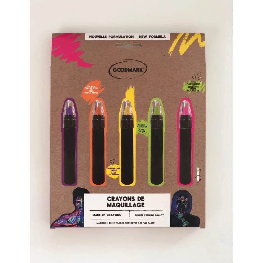 Ensemble De 5 Crayons De Maquillage De 2,8 G 5 Ensemble De 5 Crayons De Maquillage De 2,8 G – Image 3
