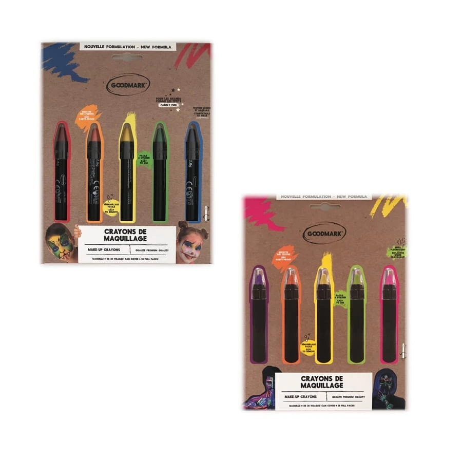 Ensemble De 5 Crayons De Maquillage De 2,8 G 3 Ensemble De 5 Crayons De Maquillage De 2,8 G