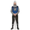 Ensemble De Chevalier Médiéval Bleu Pour Homme