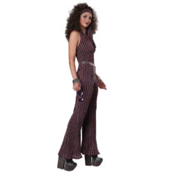 Ensemble Disco Ligné Et Dos Nu Pour Femme -Boutique De Carnaval D'Halloween Ensemble disco ligne et dos nu pour femme 67146