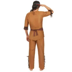 Ensemble Marron D'indien Avec Franges 8 Ensemble Marron D'indien Avec Franges -Boutique De Carnaval D'Halloween Ensemble marron d indien avec franges 27024