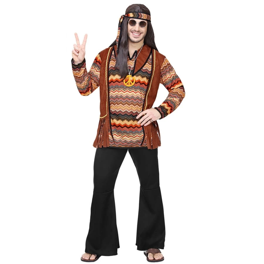 Ensemble Marron Noir De Hippie Pour Homme 4 Ensemble Marron Noir De Hippie Pour Homme – Image 2