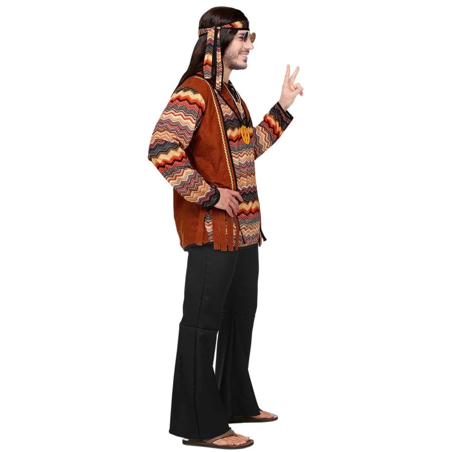 Ensemble Marron Noir De Hippie Pour Homme 5 Ensemble Marron Noir De Hippie Pour Homme – Image 3