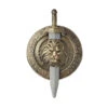 Epée Et Bouclier De Gladiateur Bronze