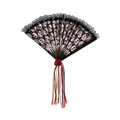 Eventail Dia De Los Muertos