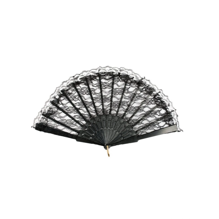 Eventail Noire En Dentelle 4 Eventail Noire En Dentelle – Image 2