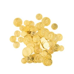 Fausse Monnaie Dorée De Pirate