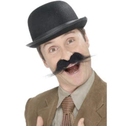 Fausses Moustaches De Detective -Boutique De Carnaval D'Halloween Fausses moustaches de detective 1