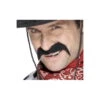 Fausses Moustaches Noires De Cow Boy 2 Fausses Moustaches Noires De Cow Boy -Boutique De Carnaval D'Halloween Fausses moustaches noires de cow boy