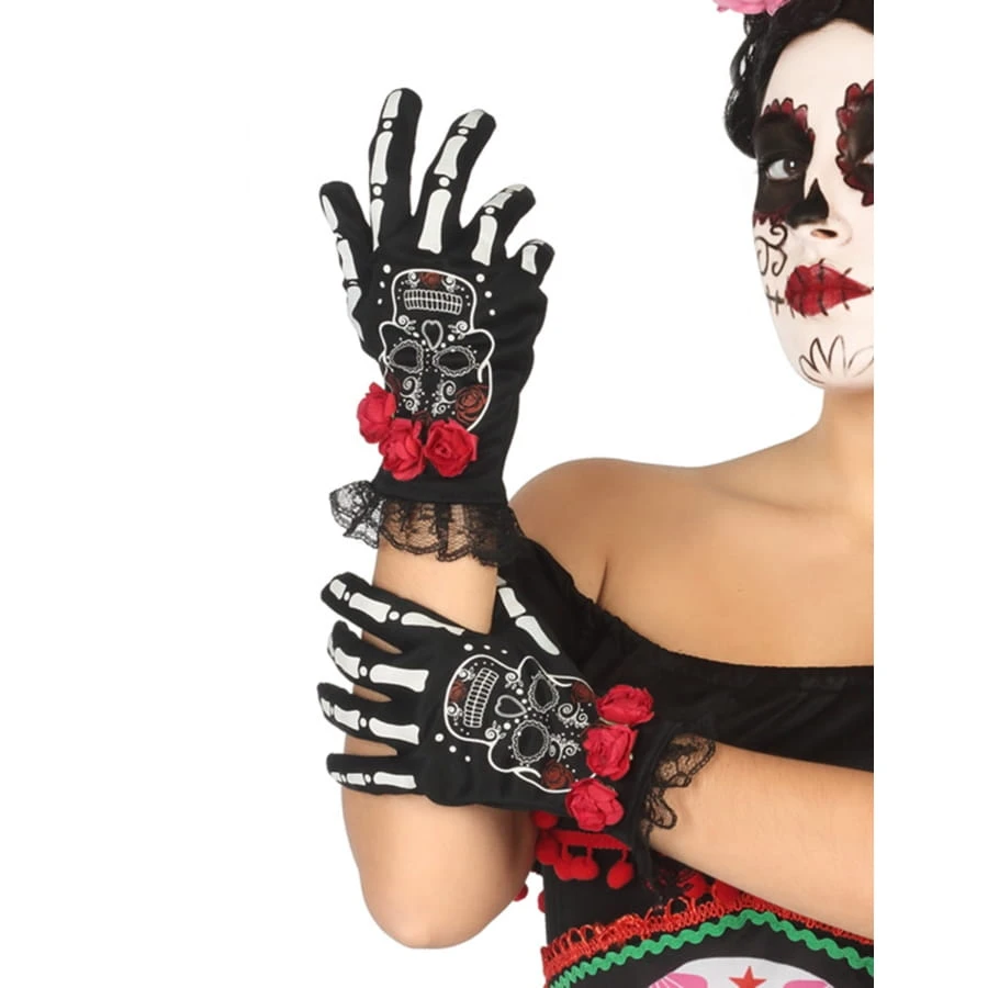 Gants De Lady Calavera Pour Femme 3 Gants De Lady Calavera Pour Femme