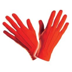 Gants Rouges En Polyester De Qualité Supérieure