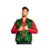 Gilet Sapin De Noel Vert Pour Adulte