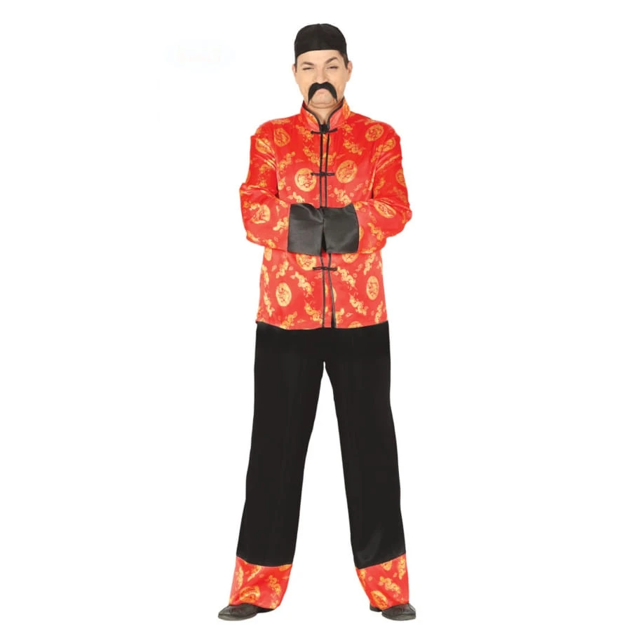 Hanfu Rouge Et Noir Pour Homme 3 Hanfu Rouge Et Noir Pour Homme