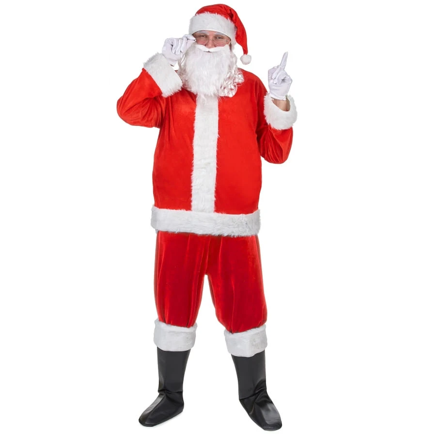 Haut, Bonnet Et Barbe De Père Noël 5 Haut, Bonnet Et Barbe De Père Noël – Image 3