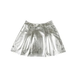 Jupe Argentée Métalisée -Boutique De Carnaval D'Halloween Jupe argentee metalisee 62391