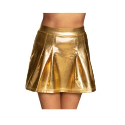 Jupe Dorée Métallisée