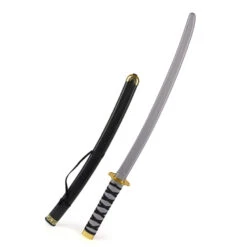 Katana En Plastique Avec étui, 70cm -Boutique De Carnaval D'Halloween Katana en plastique avec etui 70cm 15752
