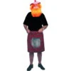 Kilt D'écossais Avec Fausse Fourrure -Boutique De Carnaval D'Halloween Kilt d ecossais avec fausse fourrure