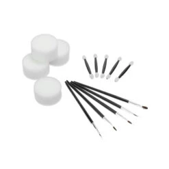 Kit D'accessoires De Maquillage Avec Trousse -Boutique De Carnaval D'Halloween Kit d accessoires de maquillage avec trousse 15044