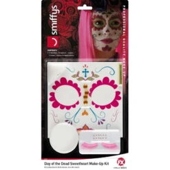 Kit De Maquillage Jour Des Morts Girly -Boutique De Carnaval D'Halloween Kit de maquillage jour des morts girly 6
