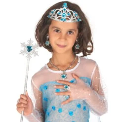 Kit De Princesse Bleue Pour Enfant -Boutique De Carnaval D'Halloween Kit de princesse bleue pour enfant 68785