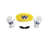 Kit De Wario Pour Adulte -Boutique De Carnaval D'Halloween Kit de wario pour adulte