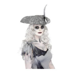 Costume De Faucheur Rouge Et Noir Pour Adulte -Boutique De Carnaval D'Halloween Kit maquillage fantome 2