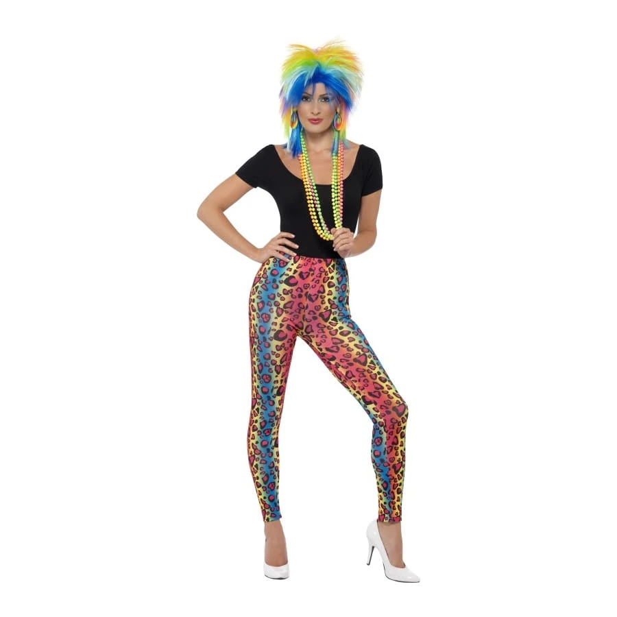 Leggings Léopard Néon 3 Leggings Léopard Néon