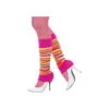 Legwarmers Lignées Et Multicolores 1 Legwarmers Lignées Et Multicolores -Boutique De Carnaval D'Halloween Legwarmers lignees et multicolores