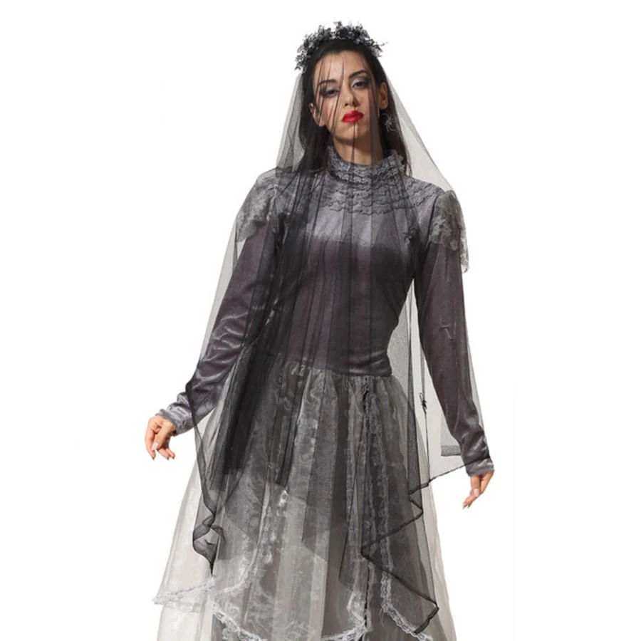 Long Voile De Veuve Fantôme 3 Long Voile De Veuve Fantôme