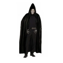 Longue Cape Noire -Boutique De Carnaval D'Halloween Longue cape noire 110