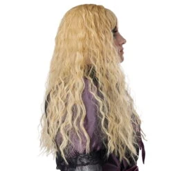 Longue Perruque Blonde Ondulée Pour Enfant -Boutique De Carnaval D'Halloween Longue perruque blonde ondulee pour enfant 65828