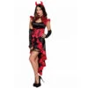 Longue Robe De Diablesse Flamenco