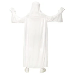 Longue Robe De Fantôme Blanc Avec Cagoule, Enfant 7 Longue Robe De Fantôme Blanc Avec Cagoule, Enfant -Boutique De Carnaval D'Halloween Longue robe de fantome blanc avec cagoule enfant 59921