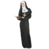 Longue Robe De Nonne Pour Femme 1 Longue Robe De Nonne Pour Femme -Boutique De Carnaval D'Halloween Longue robe de nonne pour femme