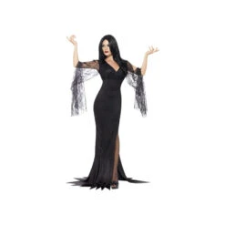 Longue Robe Noire D'immortelle