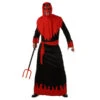 Longue Tenue Noire Et Rouge De Diable Pour Adulte -Boutique De Carnaval D'Halloween Longue tenue noire et rouge de diable pour adulte