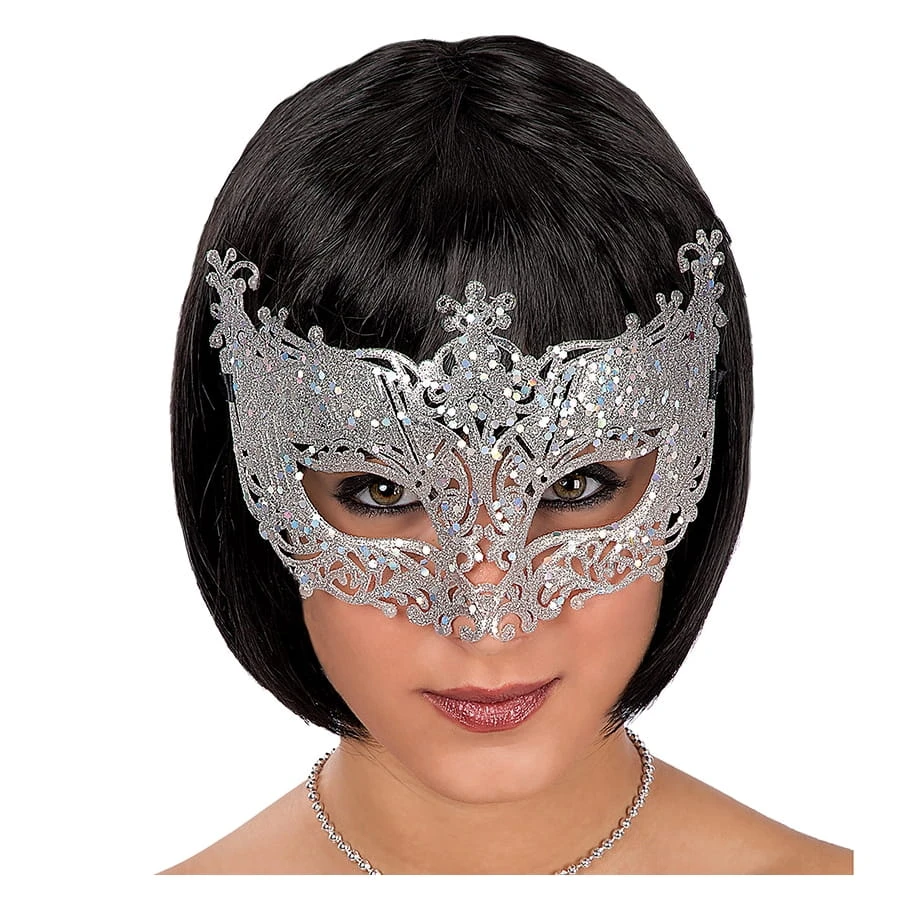 Loup Filigrane Sertit De Paillettes 4 Loup Filigrane Sertit De Paillettes – Image 2