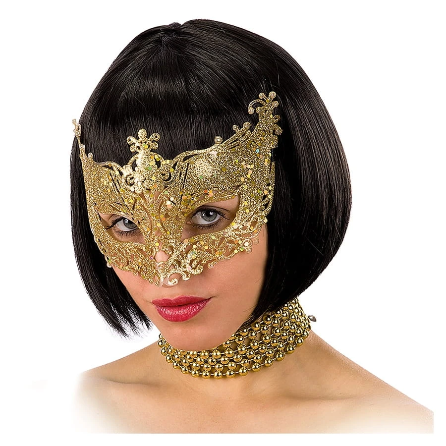 Loup Filigrane Sertit De Paillettes 5 Loup Filigrane Sertit De Paillettes – Image 3